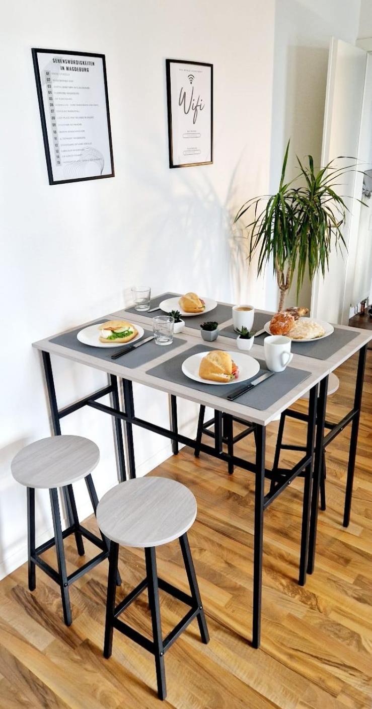The World, Stilvolles Apartment, Stadtzentral, Parking Free, Late Check In Magdeburg Exterior foto